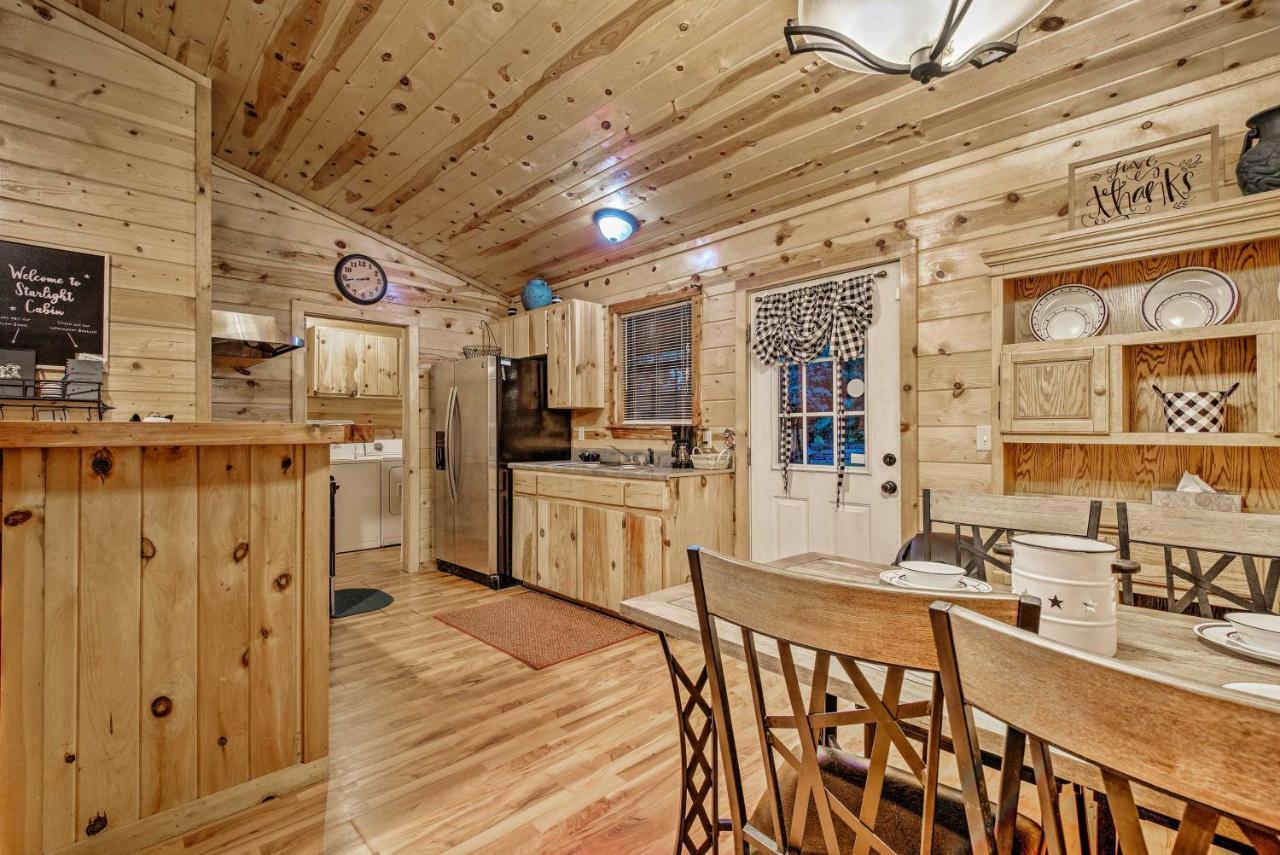 Broken Bow Starlight Cabin With Private Hot Tub! Εξωτερικό φωτογραφία
