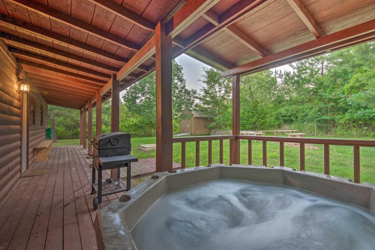 Broken Bow Starlight Cabin With Private Hot Tub! Εξωτερικό φωτογραφία